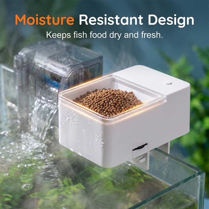 📢📢40% OFF !! ⏰ Auto Fish Feeder – Built-in Timer, Perfect for Busy Owners | Up to 30 Days 🗓️