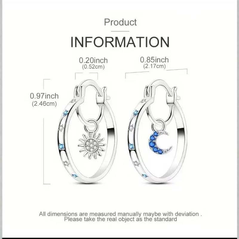 📢📢33% OFF !! ⏰Celestial Double Layer Hoop Earrings