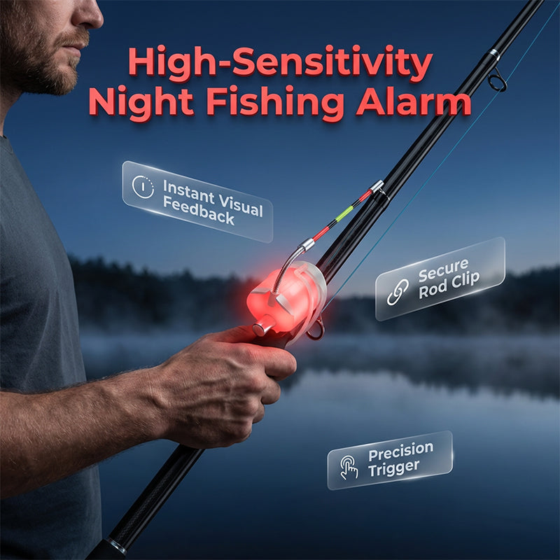 📢📢40% OFF !! ⏰ Electronic Fishing Bite Alarm with Sound and Light