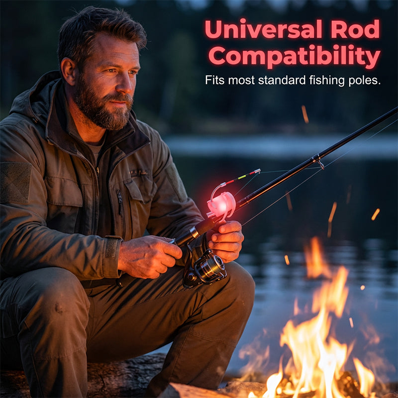 📢📢40% OFF !! ⏰ Electronic Fishing Bite Alarm with Sound and Light