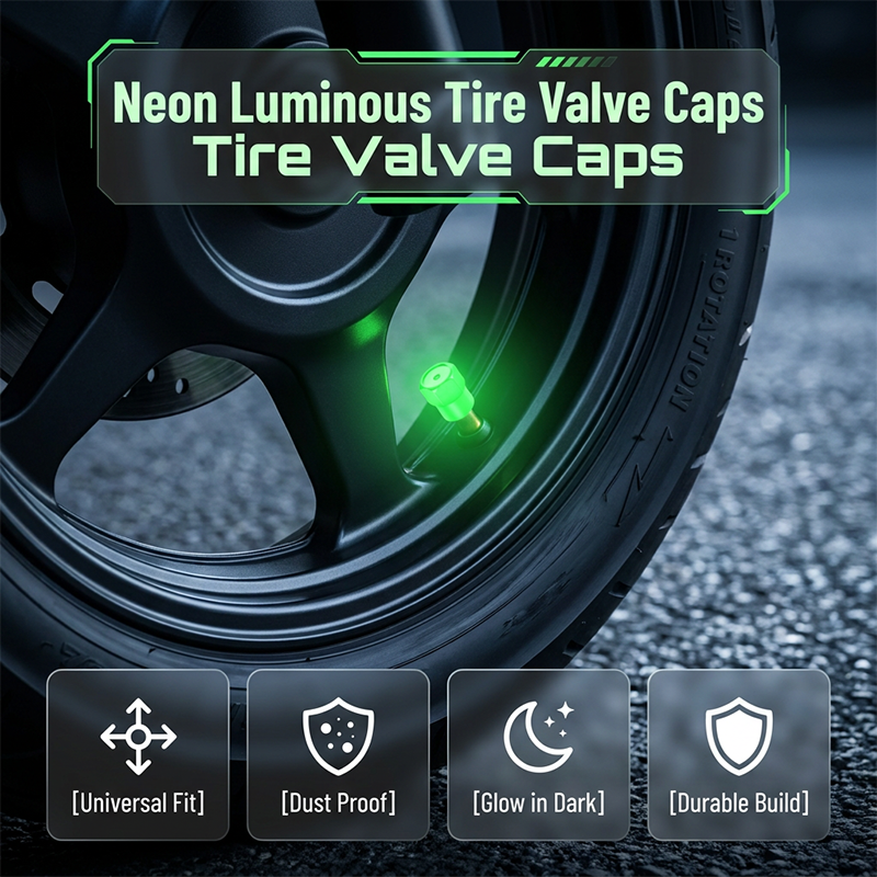 📢📢50% OFF !! ⏰ Universal Luminous Tire Valve Caps🪄🚗