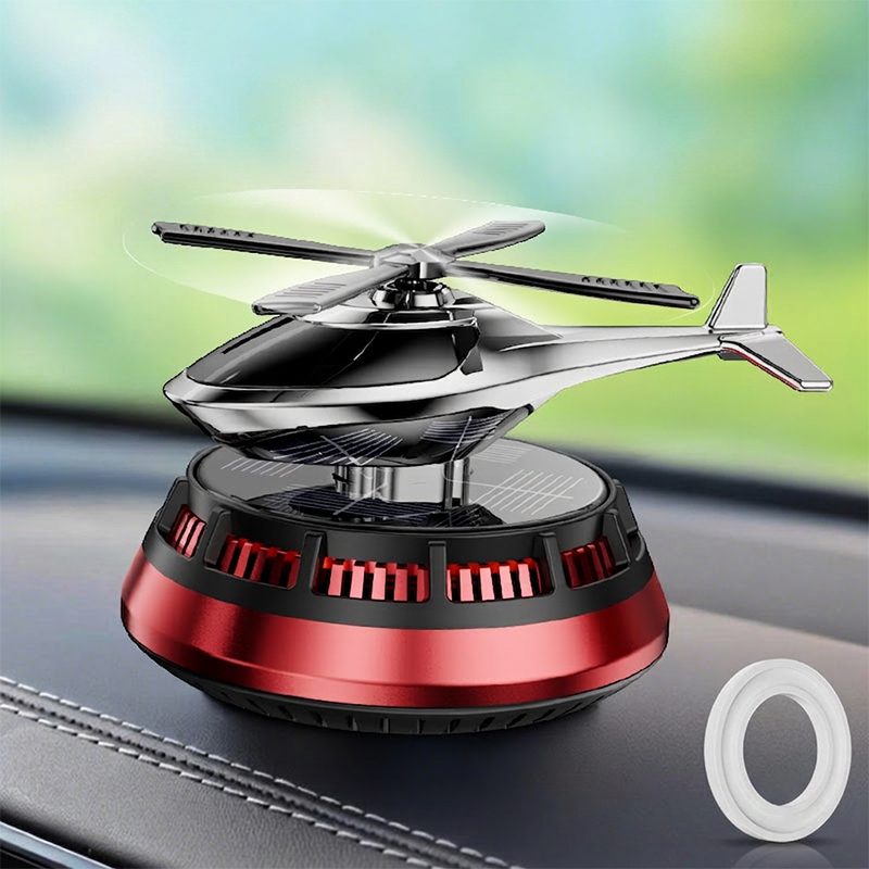 Solar Powered Rotating Car Air Freshener
