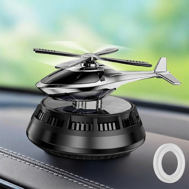 Solar Powered Rotating Car Air Freshener