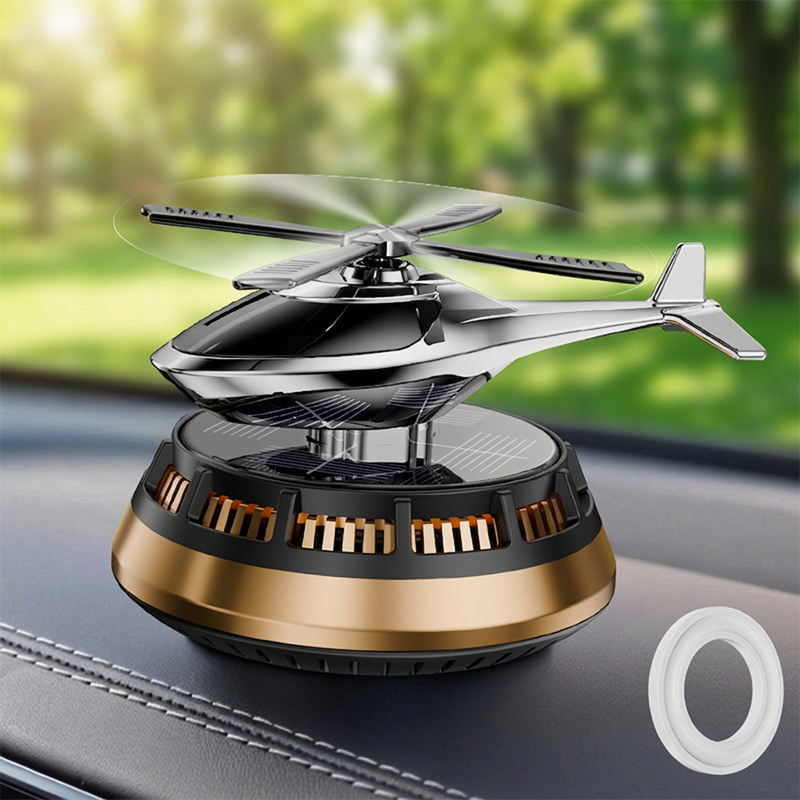 Solar Powered Rotating Car Air Freshener