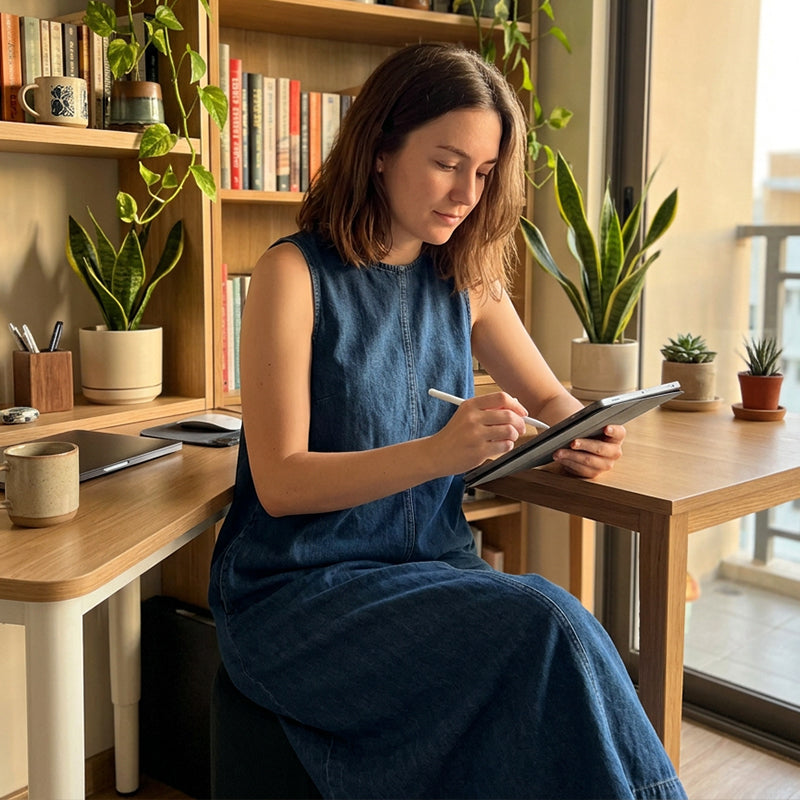📢📢40% OFF !! ⏰Women's Summer Casual Denim Dress