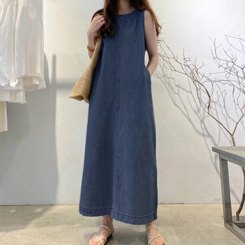 📢📢40% OFF !! ⏰Women's Summer Casual Denim Dress
