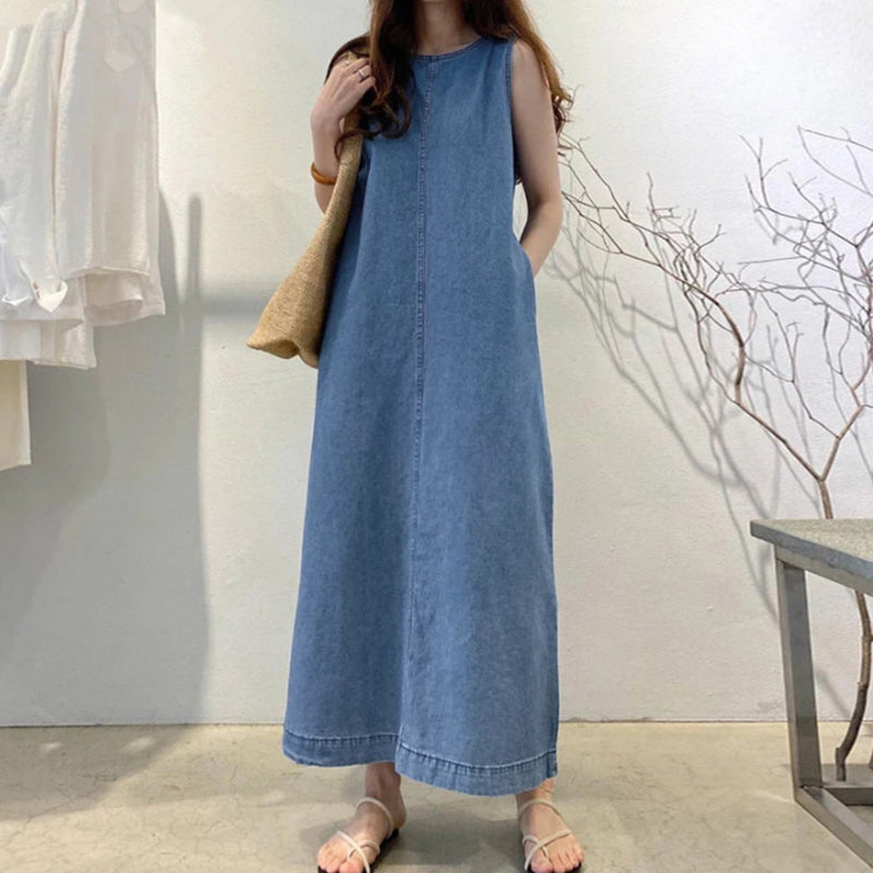 📢📢40% OFF !! ⏰Women's Summer Casual Denim Dress