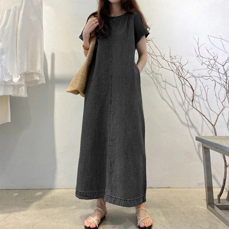 📢📢40% OFF !! ⏰Women's Summer Casual Denim Dress