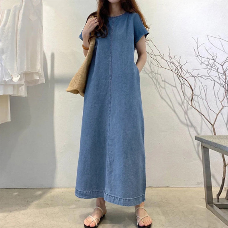 📢📢40% OFF !! ⏰Women's Summer Casual Denim Dress
