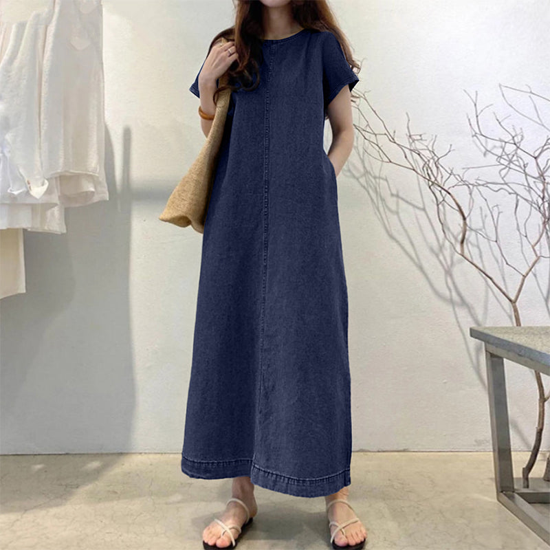📢📢40% OFF !! ⏰Women's Summer Casual Denim Dress