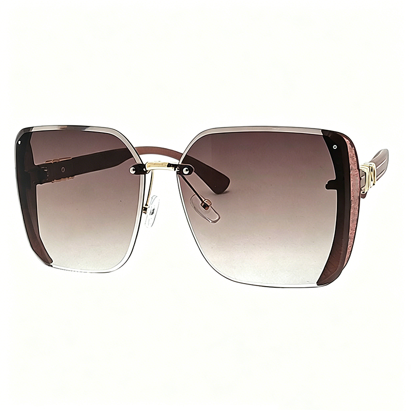 📢📢50% OFF !! ⏰Rimless Oversized Square Sunglasses