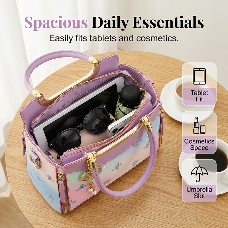 📢📢50% OFF !!⏰Women's Chic Gradient Top Handle Bag