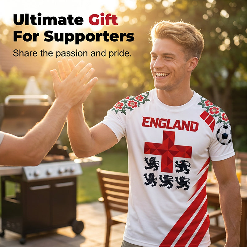 📢📢50% OFF !! ⏰Premium England Football Fan Jersey