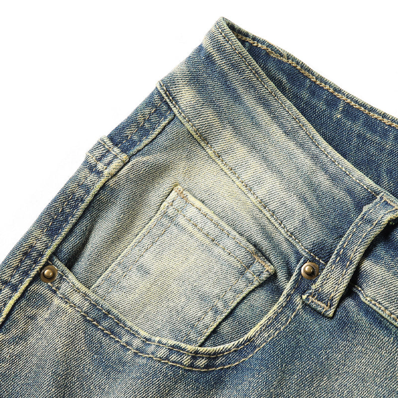📢📢50% OFF !! ⏰Men's Deconstructed Frayed Flare Jeans