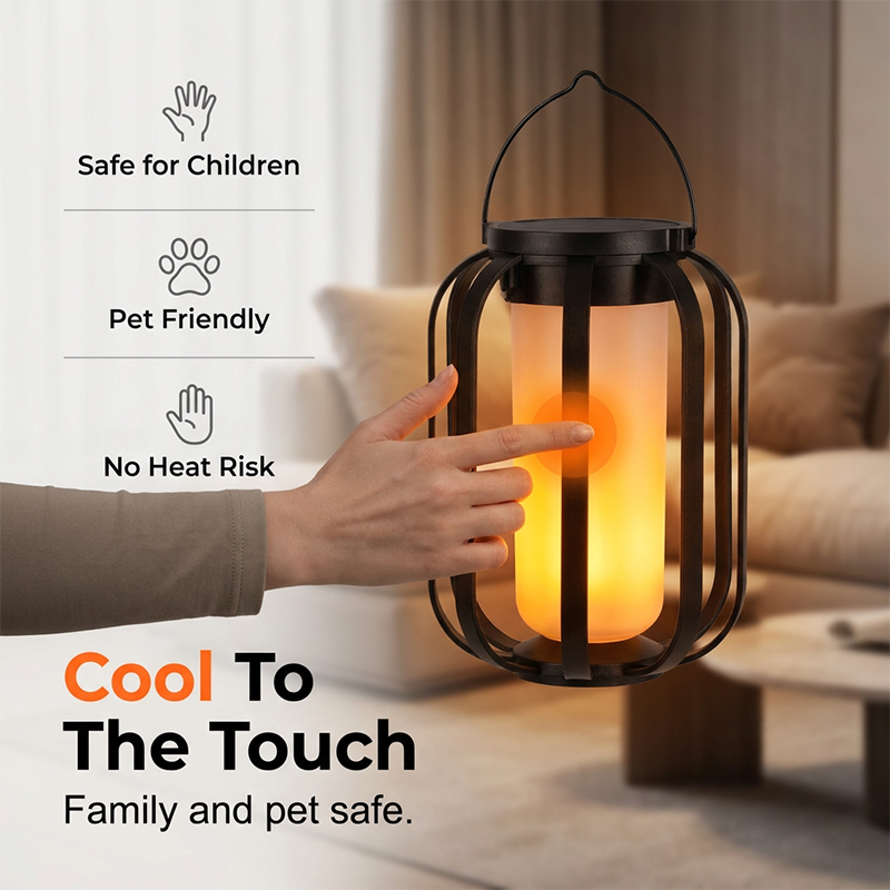 📢📢30% OFF !!⏰Solar Flickering Flame Lantern