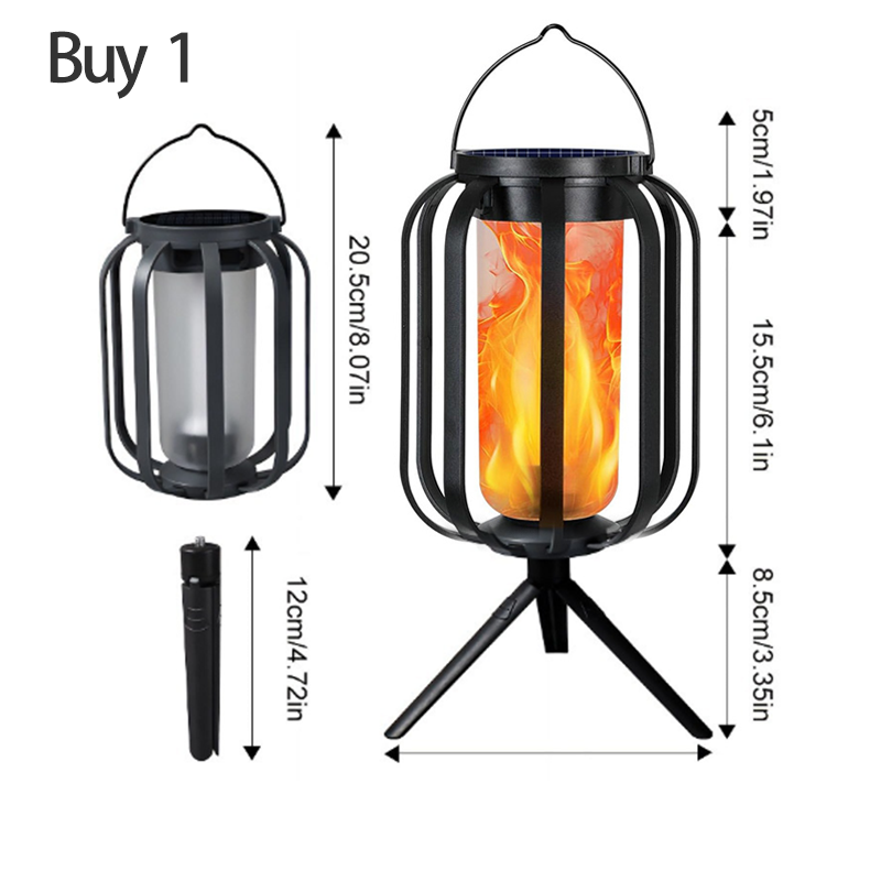 📢📢30% OFF !!⏰Solar Flickering Flame Lantern