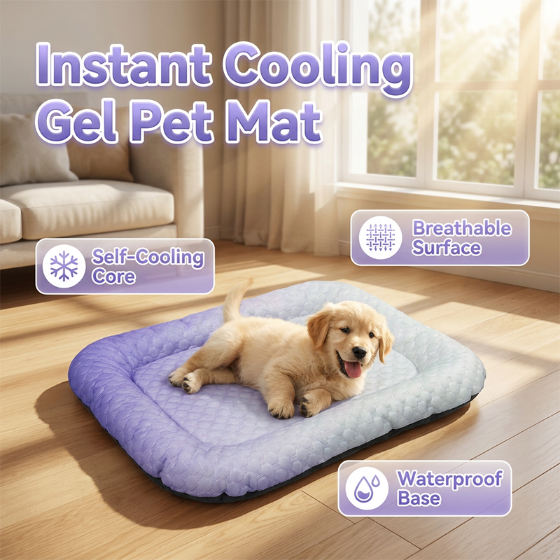 🏆LAST DAY SALE 50% OFF🔥Cooling Gel Mat for Pets